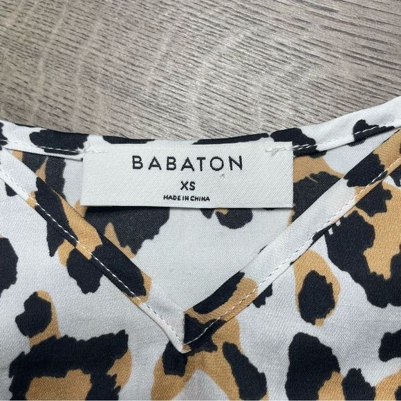 Babaton Animal Print Tank Top - Black, White, Brown ✨reposh✨ - Picture 4 of 8